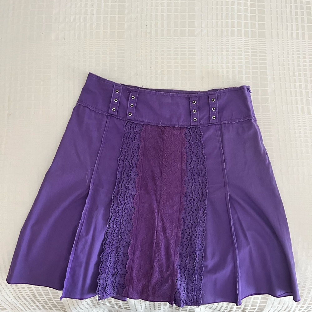 Italian designer vintage cotton skirt